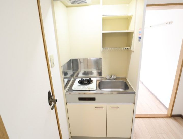 奈良県生駒市北新町(マンション)の賃貸物件401のキッチン