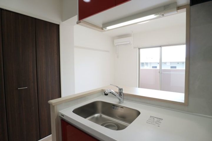 静岡県静岡市清水区江尻町(マンション)の賃貸物件のキッチン