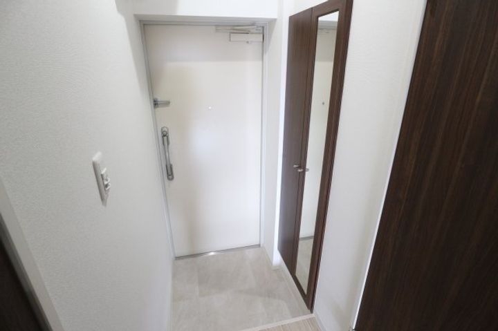 静岡県静岡市清水区江尻町(マンション)の賃貸物件の玄関