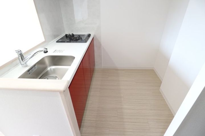 静岡県静岡市清水区江尻町(マンション)の賃貸物件のキッチン