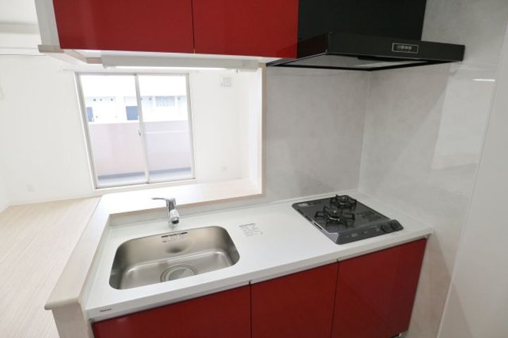 静岡県静岡市清水区江尻町(マンション)の賃貸物件のキッチン