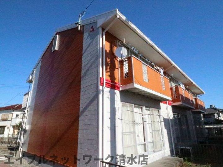 静岡県静岡市清水区追分2丁目(アパート)の賃貸物件の外観