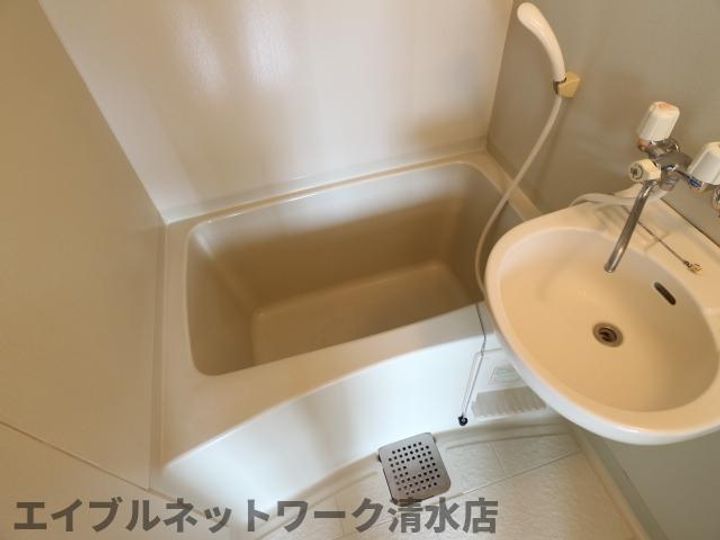静岡県静岡市清水区岡町(マンション)の賃貸物件の風呂