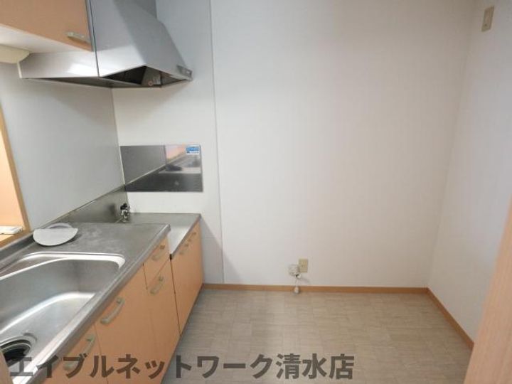 静岡県静岡市清水区折戸1丁目(アパート)の賃貸物件のキッチン