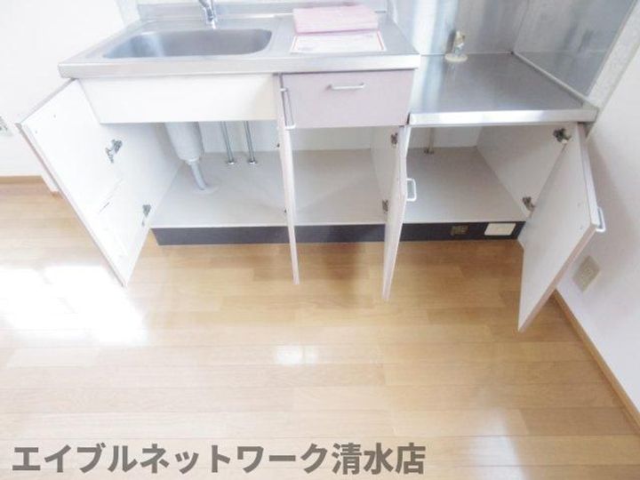 静岡県静岡市清水区北脇(アパート)の賃貸物件のキッチン