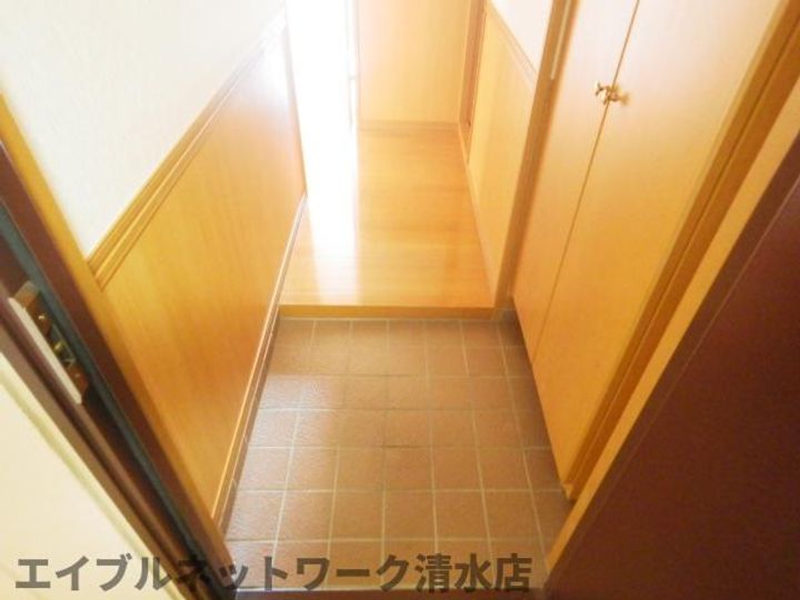 静岡県静岡市清水区堂林1丁目(マンション)の賃貸物件の玄関