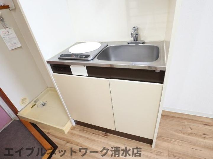 静岡県静岡市清水区殿沢2丁目(マンション)の賃貸物件のキッチン