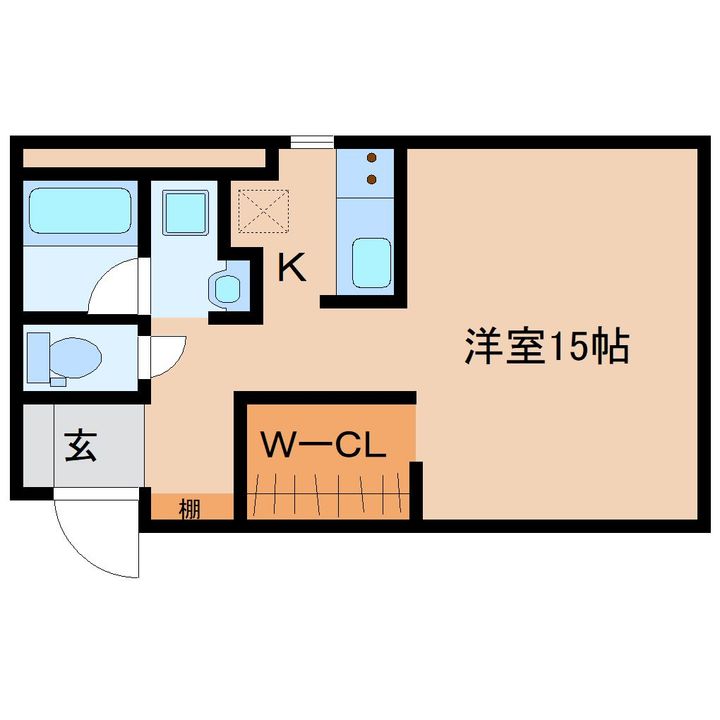 静岡県静岡市清水区巴町(マンション)の賃貸物件の間取り