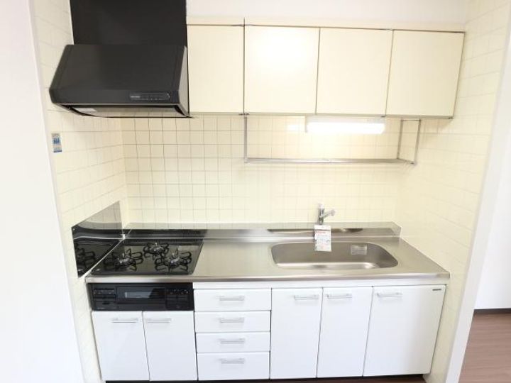 奈良県奈良市富雄元町1丁目(マンション)の賃貸物件のキッチン