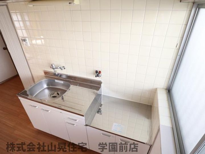 奈良県奈良市六条緑町3丁目(アパート)の賃貸物件のキッチン