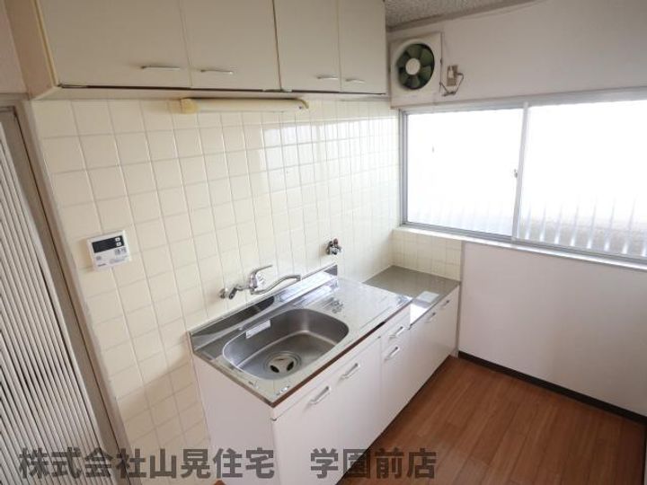 奈良県奈良市六条緑町3丁目(アパート)の賃貸物件のキッチン