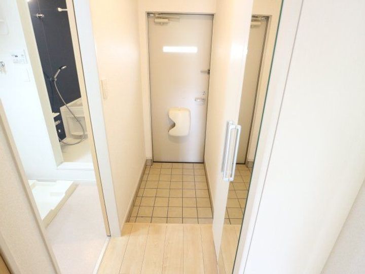 奈良県大和郡山市筒井町(アパート)の賃貸物件の玄関