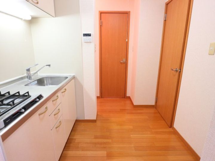 奈良県大和郡山市本町(アパート)の賃貸物件のキッチン
