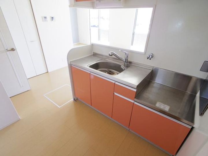 奈良県大和郡山市小泉町(アパート)の賃貸物件のキッチン