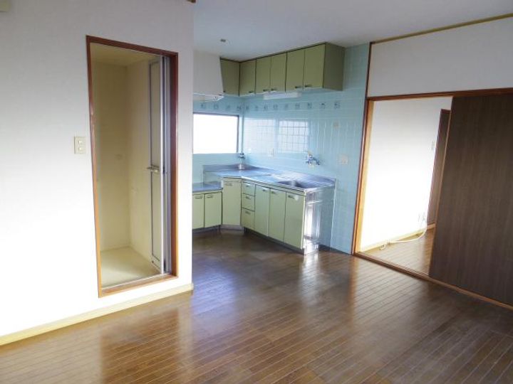 奈良県大和郡山市小泉町(マンション)の賃貸物件のキッチン