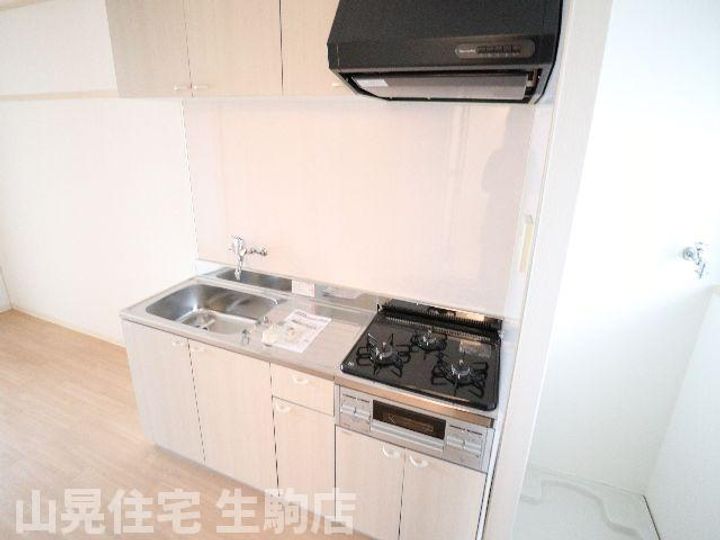 奈良県生駒市辻町(マンション)の賃貸物件303のキッチン