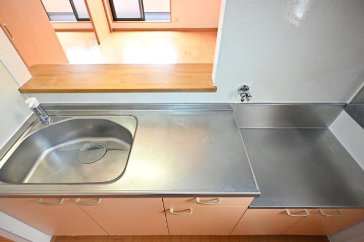 奈良県奈良市大安寺3丁目(アパート)の賃貸物件のキッチン
