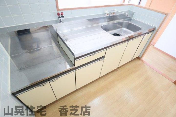 奈良県香芝市鎌田(マンション)の賃貸物件205のキッチン