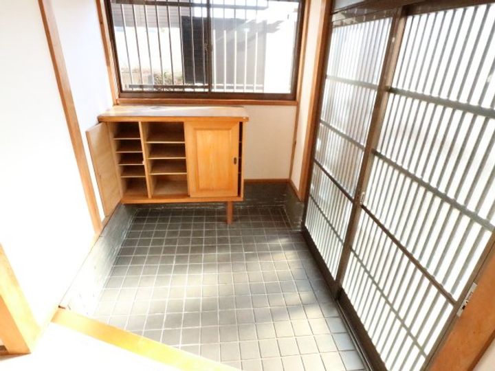 奈良県大和郡山市九条町(一戸建)の賃貸物件の玄関
