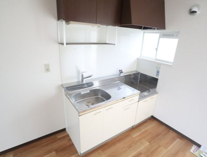 奈良県奈良市左京1丁目(アパート)の賃貸物件のキッチン