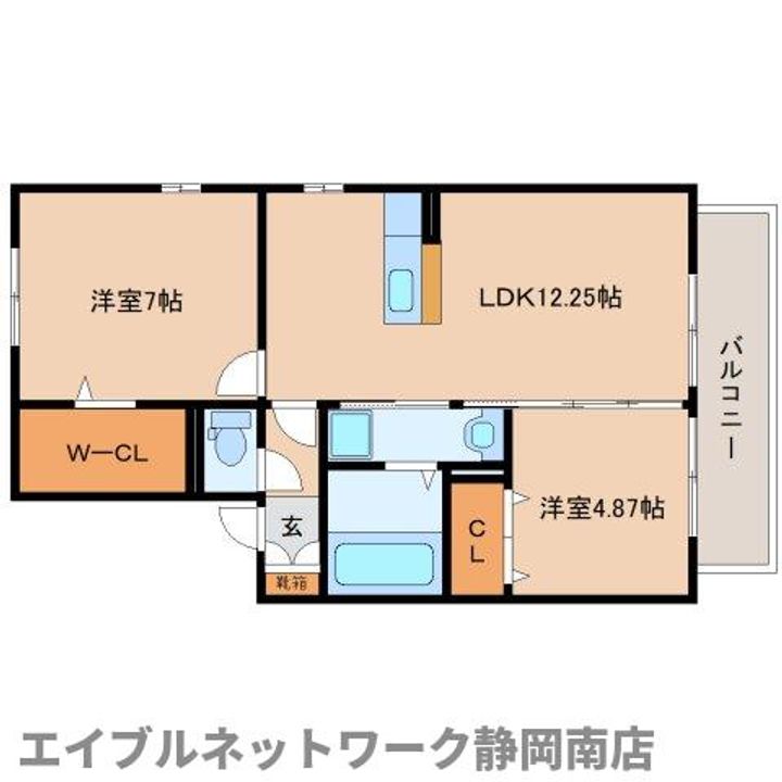 リヴェールの間取り