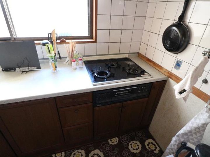 奈良県奈良市高畑町(アパート)の賃貸物件のキッチン