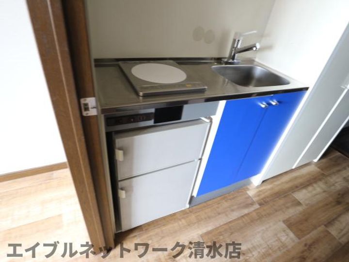 静岡県静岡市清水区渋川1丁目(マンション)の賃貸物件のキッチン
