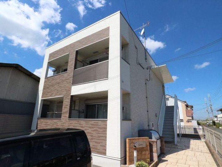 奈良県奈良市杏町(アパート)の賃貸物件の外観