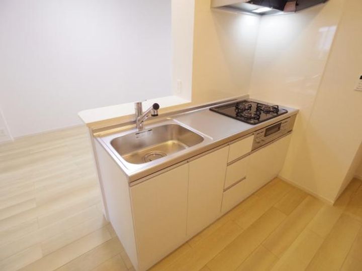 奈良県天理市櫟本町(アパート)の賃貸物件のキッチン