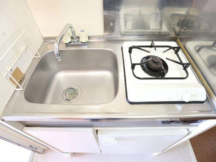奈良県奈良市法蓮町(マンション)の賃貸物件のキッチン