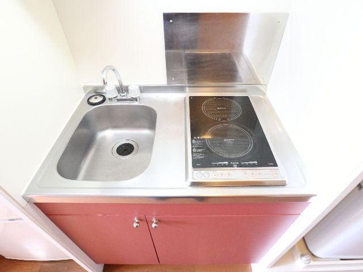 奈良県奈良市中山町(マンション)の賃貸物件のキッチン