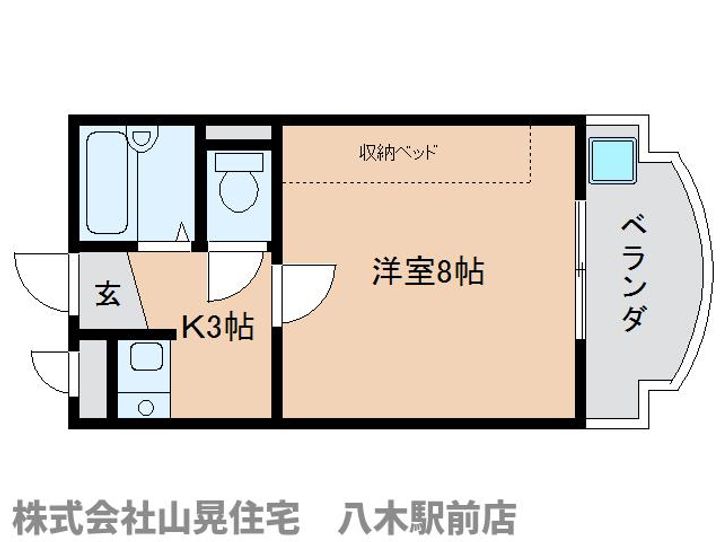 奈良県橿原市曽我町(マンション)の賃貸物件111の間取り