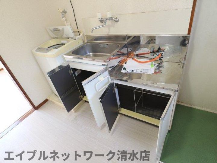 静岡県静岡市清水区港南町(アパート)の賃貸物件のキッチン