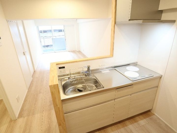 奈良県奈良市大宮町6丁目(マンション)の賃貸物件のキッチン