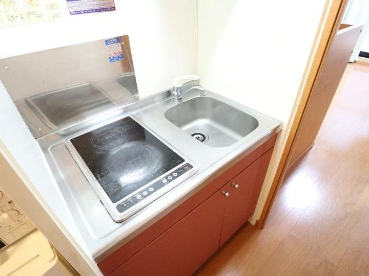 奈良県奈良市南京終町3丁目(アパート)の賃貸物件のキッチン
