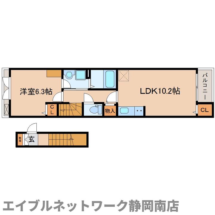 ウィステリア リズムの間取り