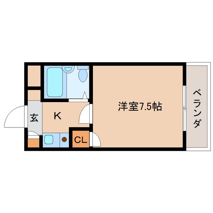京都府木津川市相楽(マンション)の賃貸物件408の間取り