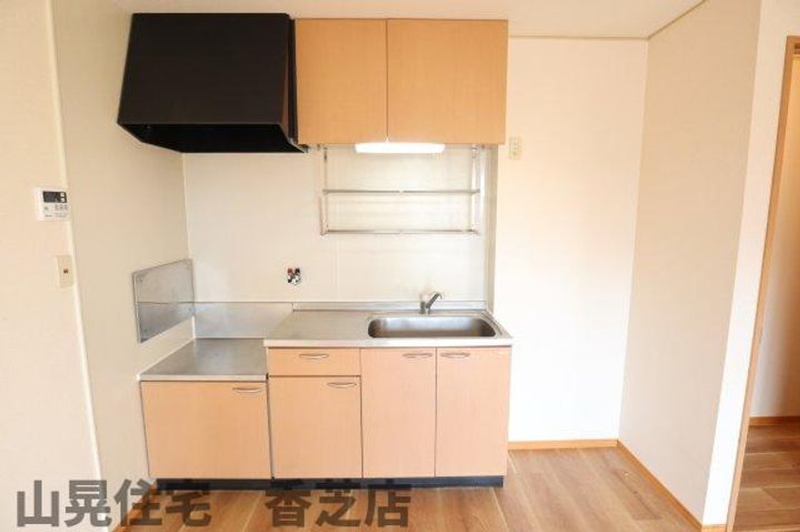 奈良県香芝市狐井(アパート)の賃貸物件のキッチン