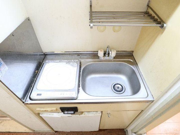 奈良県奈良市四条大路3丁目(アパート)の賃貸物件のキッチン