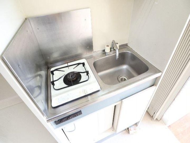 奈良県奈良市法蓮町(マンション)の賃貸物件のキッチン