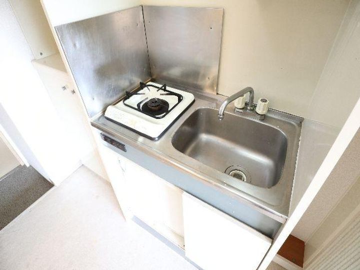 奈良県奈良市法蓮町(マンション)の賃貸物件のキッチン