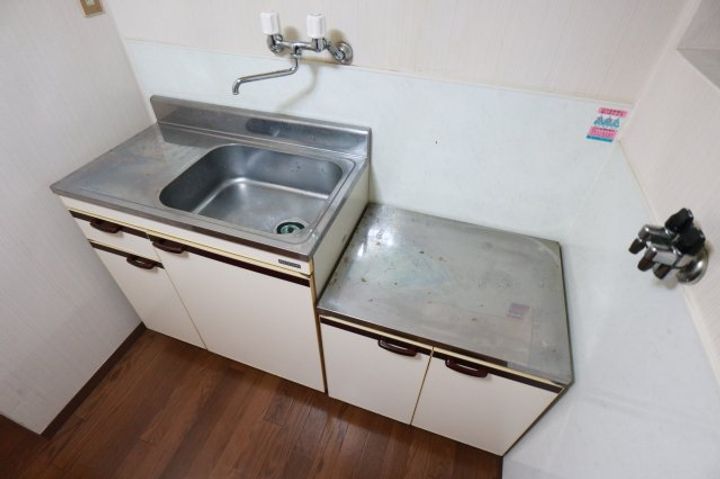 奈良県橿原市中曽司町(マンション)の賃貸物件305のキッチン