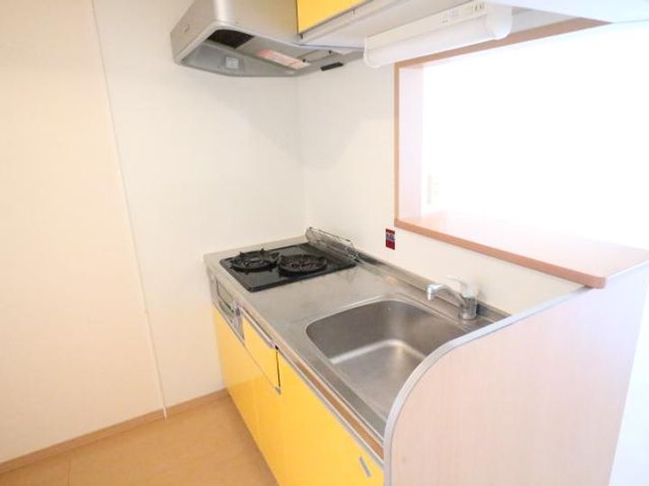 奈良県奈良市西九条町2丁目(アパート)の賃貸物件のキッチン