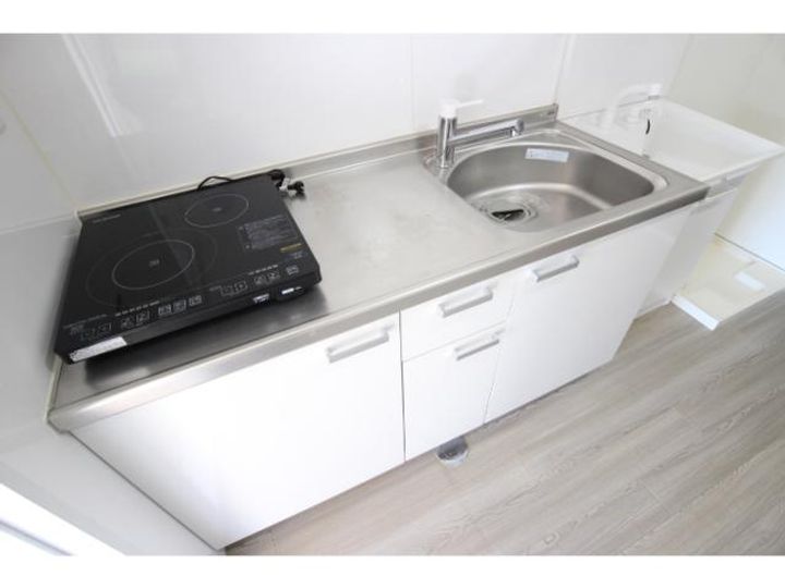 奈良県生駒郡三郷町立野南3丁目(マンション)の賃貸物件のキッチン