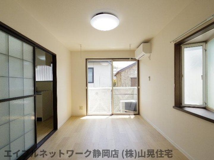 静岡県静岡市葵区千代田2丁目(アパート)の賃貸物件の居間