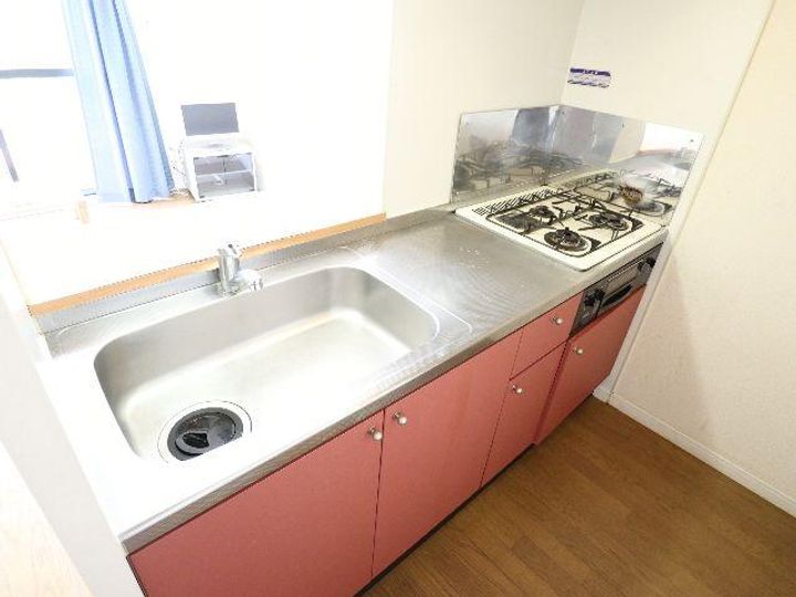 奈良県奈良市中山町(タウンハウス)の賃貸物件のキッチン