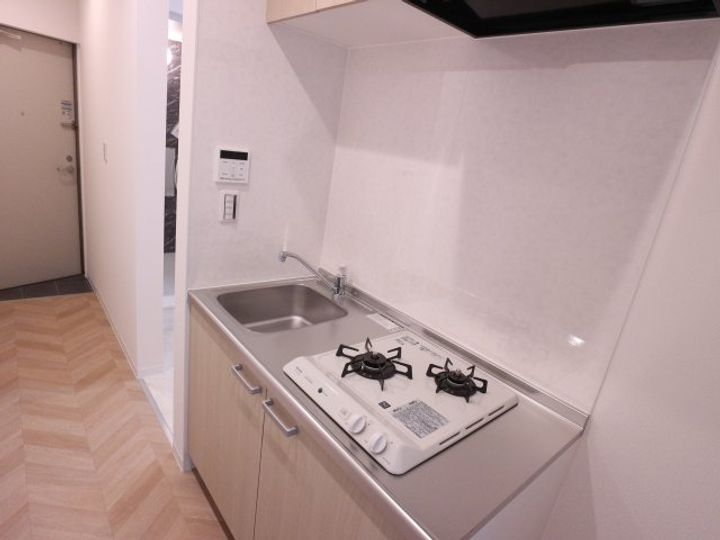 奈良県奈良市富雄北1丁目(アパート)の賃貸物件のキッチン