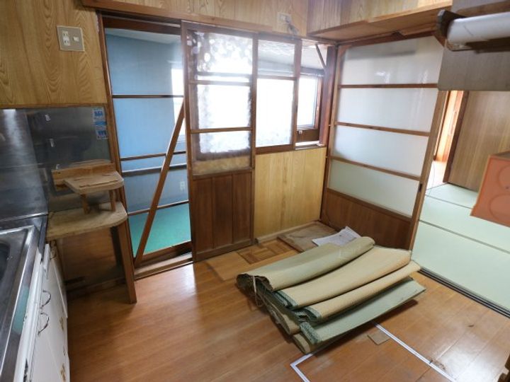 奈良県大和郡山市九条町(一戸建)の賃貸物件のキッチン