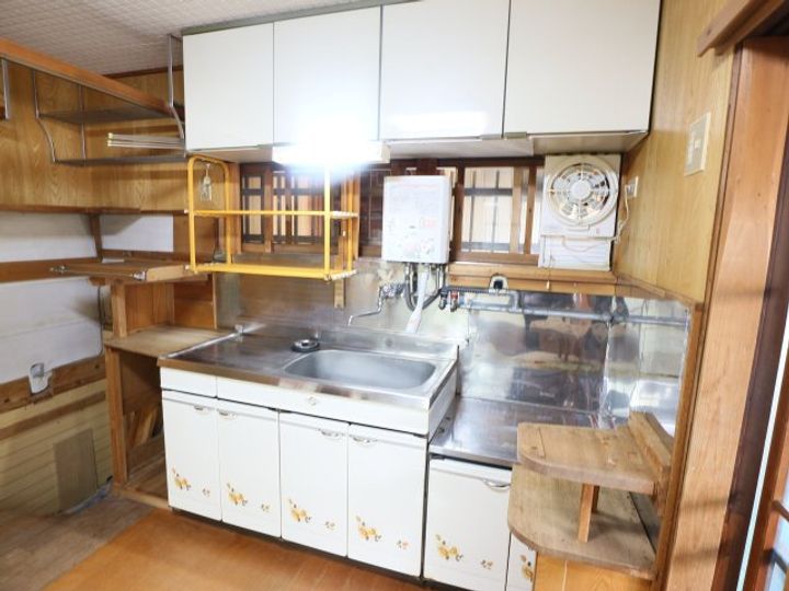 奈良県大和郡山市九条町(一戸建)の賃貸物件のキッチン