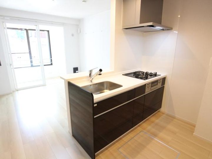 奈良県北葛城郡王寺町久度3丁目(アパート)の賃貸物件のキッチン